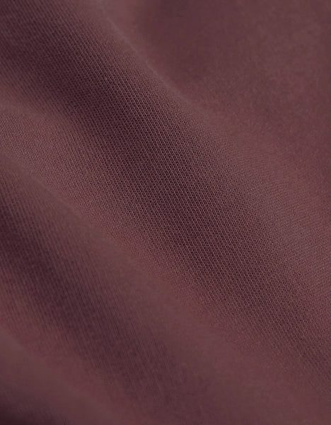 Oversized Organic LS T-Shirt Dusty Plum