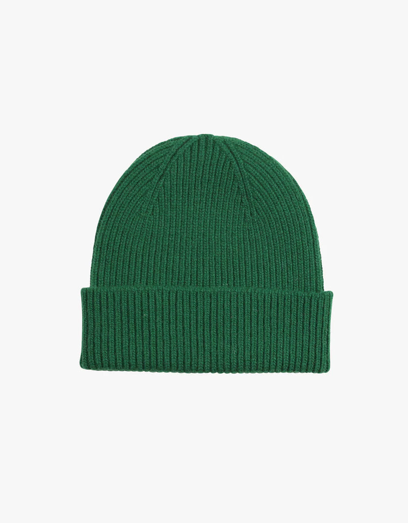 Merino Wool Beanie Kelly Green