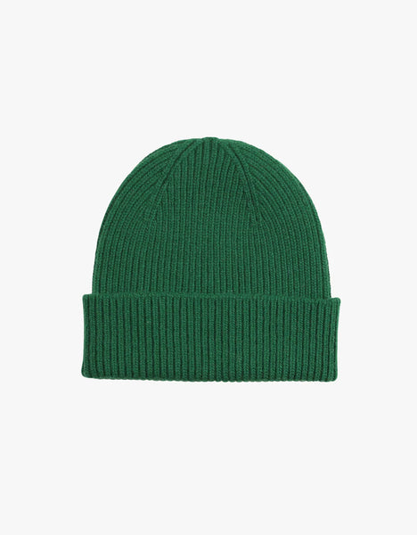 Merino Wool Beanie Kelly Green