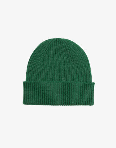 Merino Wool Beanie Kelly Green