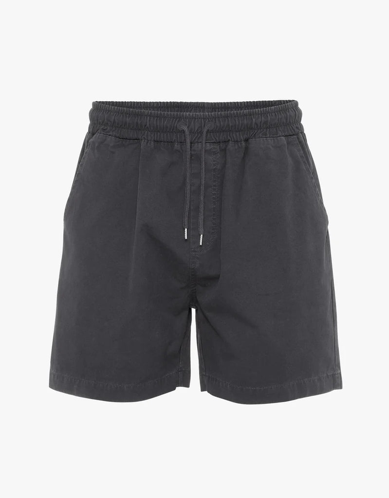 Organic Twill Shorts Lava Grey