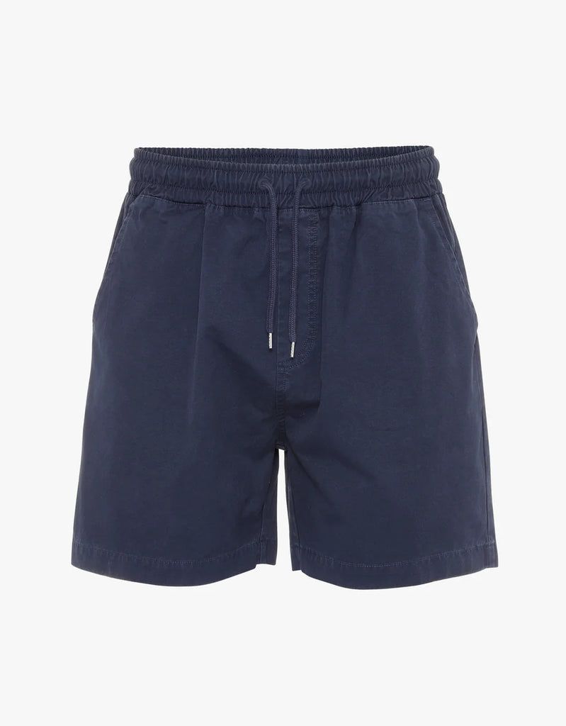 Organic Twill Shorts Navy