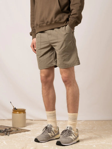 Pease Short In Sand / Olive Check