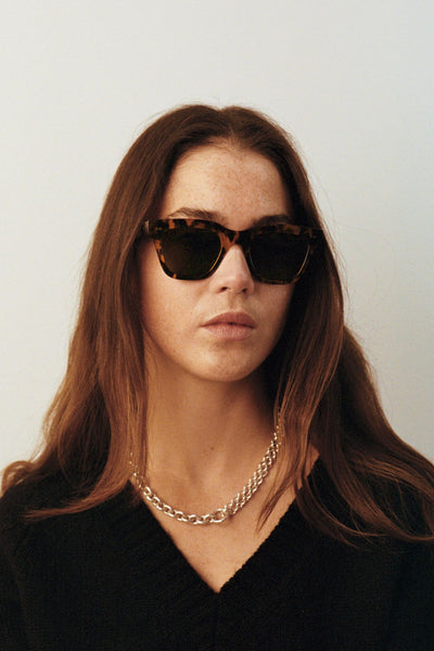 Ellis Havana Grey Solid Lens